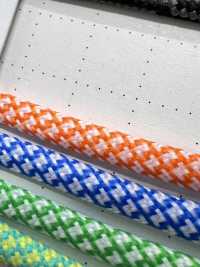 KNP-01R(M) Moss Stitch Pattern String 4MM[Ribbon Tape Cord] Cordon Sub Photo