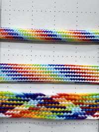 RBW-01F(M) Rainbow Cord 8.5MM[Ribbon Tape Cord] Cordon Sub Photo