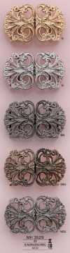 MH3529 Art Nouveau Fick Buckle