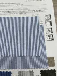 52193 Polyester Seersucker Stripe[Textile / Fabric] SUNWELL Sub Photo