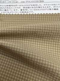 52227 Solotex Dry 4WAY Seersucker Gingham[Textile / Fabric] SUNWELL Sub Photo