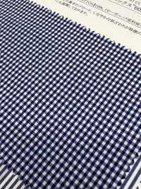 14252 Yarn-dyed Organic Cotton 60 Thread Broadcloth Gingham & Stripes[Textile / Fabric] SUNWELL Sub Photo