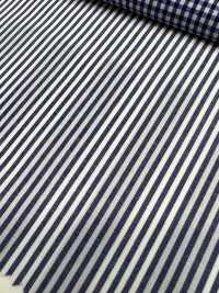 14252 Yarned Organic Cotton 60s Broadcloth Gingham &amp; Stripes[Textile / Fabric] SUNWELL Sub Photo