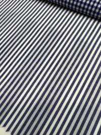 14252 Yarn-dyed Organic Cotton 60 Thread Broadcloth Gingham & Stripes[Textile / Fabric] SUNWELL Sub Photo