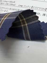 26198 Yarn-dyed Organic Cotton 60s Twill Mini Chuck[Textile / Fabric] SUNWELL Sub Photo
