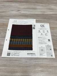 26199 Yarn Dyed 60s Organic Cotton Broadcloth Mini Check[Textile / Fabric] SUNWELL Sub Photo