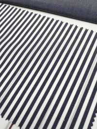 14260 Yarned Cotton / Lycra Weather Stretch Chambray &amp; Stripes[Textile / Fabric] SUNWELL Sub Photo