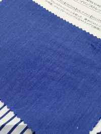 14261 Yarn-dyed Cotton/nylon Stretch Chambray & Stripes[Textile / Fabric] SUNWELL Sub Photo