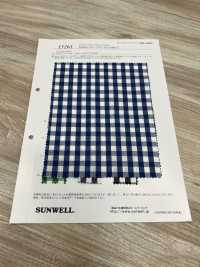 15261 Yarn Dyed 50s Broadcloth Gingham (Middle Lattice)[Textile / Fabric] SUNWELL Sub Photo