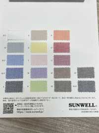 15262 40 Single Thread X 20/2 Yarn-dyed Oxford Dungaree[Textile / Fabric] SUNWELL Sub Photo