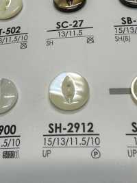 SH-2912 Polyester Resin Front Hole 2 Holes, Glossy Button IRIS Sub Photo