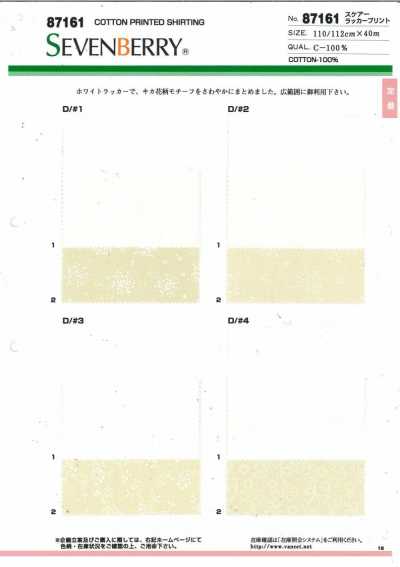 87161 SEVENBERRY® Lawn Lacquer Print