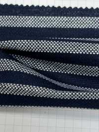 399 T / C Moss Stitch Horizontal Stripes Water Absorption And Quick Drying[Textile / Fabric] VANCET Sub Photo