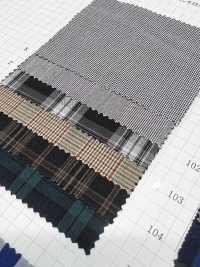 51020 40S Typewritter Cloth Check[Textile / Fabric] VANCET Sub Photo