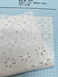 26023-1 Cotton Lace AO Off White[Textile / Fabric] Kyowa Lace Sub Photo