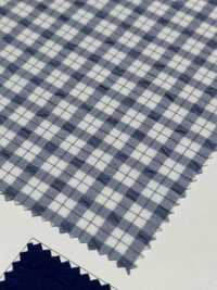 KKF8586-W-2 Seersucker Stretch Wide Width Check[Textile / Fabric] Uni Textile Sub Photo