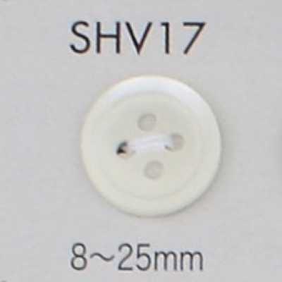 SHV17 4-hole Rimmed Shell Button