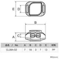 CL38A NIFCO Metal Spring Cord Lock[Buckles And Ring] NIFCO Sub Photo