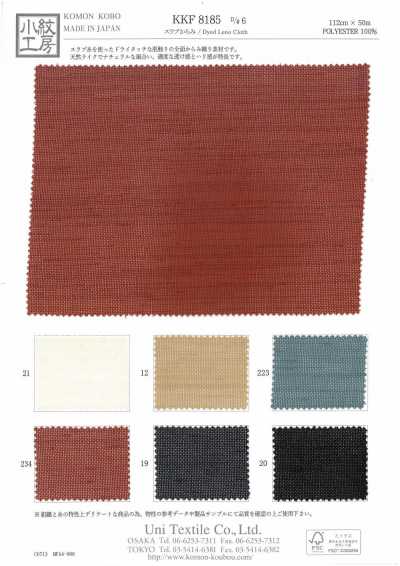 KKF8185-D/6 Slub Leno