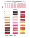 6555-SAMPLE Polyester Grosgrain Ribbon Color Card
