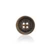 HB460 Real Buffalo Horn 4-hole Button