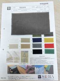 SB2009 SUNNY DRY 30 Thread Twill Sun-dried Washer Processing[Textile / Fabric] SHIBAYA Sub Photo