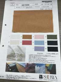 SBY5040 SUNNY DRY 50 × T400 Typewritter Cloth Stretch Sun-dried Washer Processing[Textile / Fabric] SHIBAYA Sub Photo