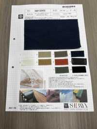 SBY2003 80/1 Twill Sun-dried Washer Processing[Textile / Fabric] SHIBAYA Sub Photo