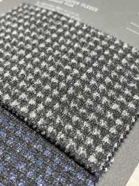 1037052 Sweater Fleece Dobby Houndstooth Print[Textile / Fabric] Takisada Additional Images