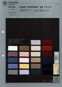 1077730 ALBINI CORCORAN Circular Rib[Textile] Takisada Nagoya Sub Photo