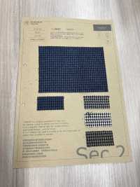5-52712 TRABEST TWEED Soft Touch Melange Houndstooth[Textile / Fabric] Takisada Nagoya Sub Photo