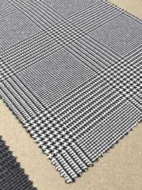 5-92668 TRABEST Soft Touch Melange Glen Check[Textile / Fabric] Takisada Nagoya Sub Photo