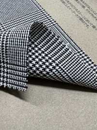 5-92668 TRABEST Soft Touch Melange Glen Check[Textile / Fabric] Takisada Nagoya Sub Photo