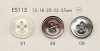 ES115 DAIYA BUTTONS Dish-shaped 4- Shell-like Polyester Button