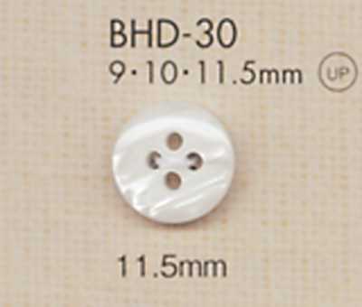 BHD30 DAIYA BUTTONS Impact-Resistant Four-Hole RIVER Shell-Style Polyester Button
