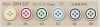 OPH337 DAIYA BUTTONS Impact-Resistant Four-Hole Polyester Button