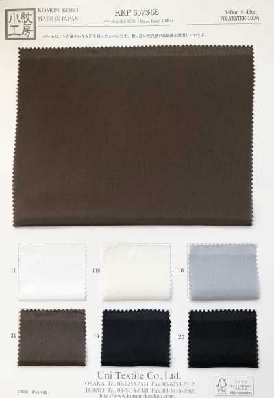 KKF6573-58 Pearl Chiffon Wide Width