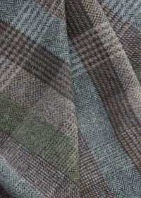 3-BA47 HARRIS Harris Tweed Herringbone Check[Textile / Fabric] TAKISADA NAGOYA Sub Photo