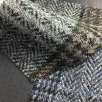 3-BA47 HARRIS Harris Tweed Herringbone Check[Textile / Fabric] TAKISADA NAGOYA Sub Photo