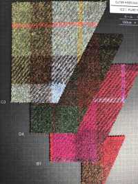 3-HA222 HARRIS Harris Tweed Big Check[Textile / Fabric] TAKISADA NAGOYA Sub Photo