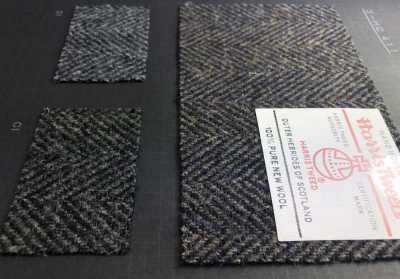 3-HC411 HARRIS Harris Tweed Herringbone[Textile / Fabric] Takisada Additional Images