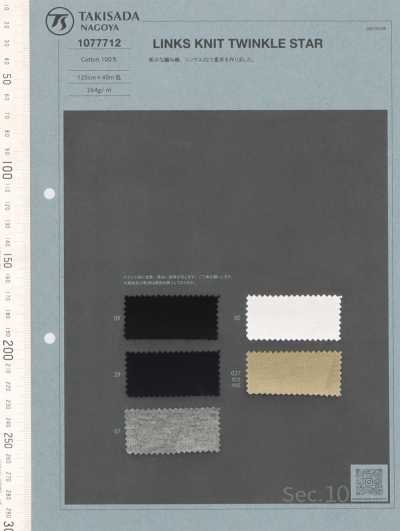 1077712 Lynx Star Pattern Jacquard[Textile / Fabric] Takisada Additional Images