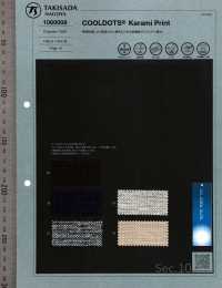 1060008 COOLOTS Leno Weave Style Print[Textile / Fabric] TAKISADA NAGOYA Sub Photo