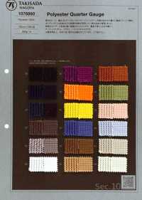 1076860 Polyester Quarter Gauge Double Face[Textile / Fabric] Takisada Nagoya Sub Photo