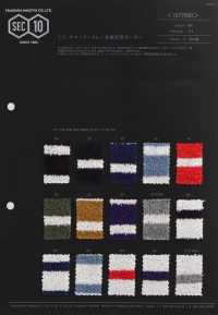 1077600 TC Boucle Yarn Dyed Cotton Jersey Horizontal Stripes[Textile / Fabric] TAKISADA NAGOYA Sub Photo