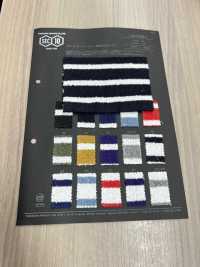 1077600 TC Boucle Yarn Dyed Cotton Jersey Horizontal Stripes[Textile / Fabric] TAKISADA NAGOYA Sub Photo
