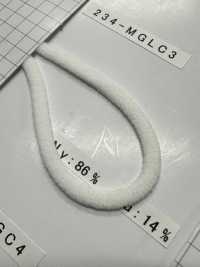 234-MGLC3 Nylon Elastic Band Cord For Mask (Fuzzy Type) ROSE BRAND (Marushin) Sub Photo
