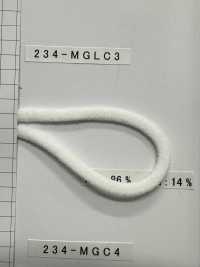 234-MGLC3 Nylon Elastic Band Cord For Mask (Fuzzy Type) ROSE BRAND (Marushin) Sub Photo