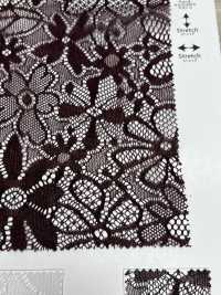 KKF5515D-3 Stretch Lace[Textile / Fabric] Uni Textile(Komon Studio) Sub Photo