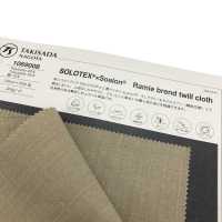 1069008 Soalon Triacetate Linen MIX SOLOTEX Stretch Twill[Textile / Fabric] TAKISADA NAGOYA Sub Photo